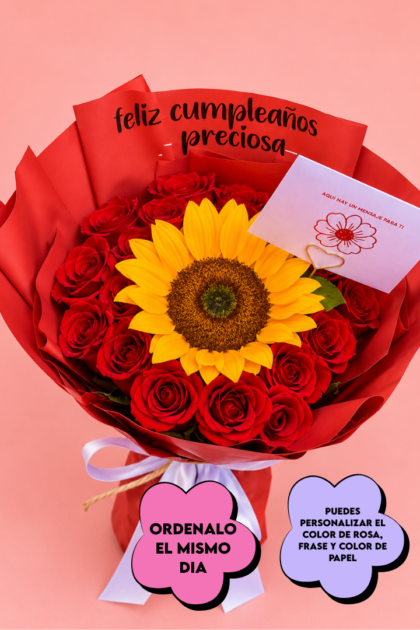Ramo Hali 24 rosas