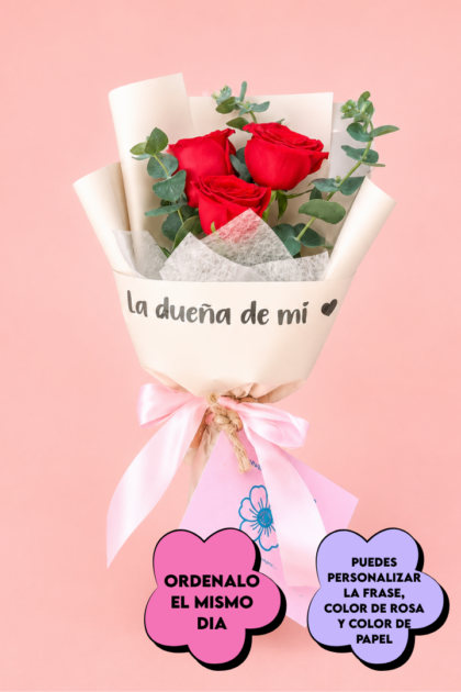 Ramo 3 rosas