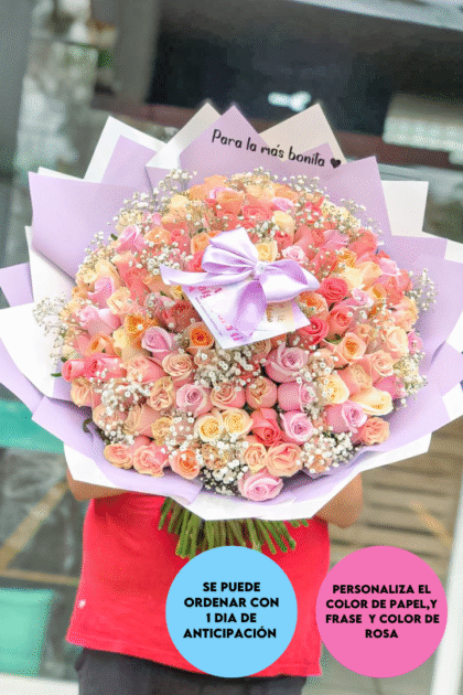Ramo Suri 150 rosas