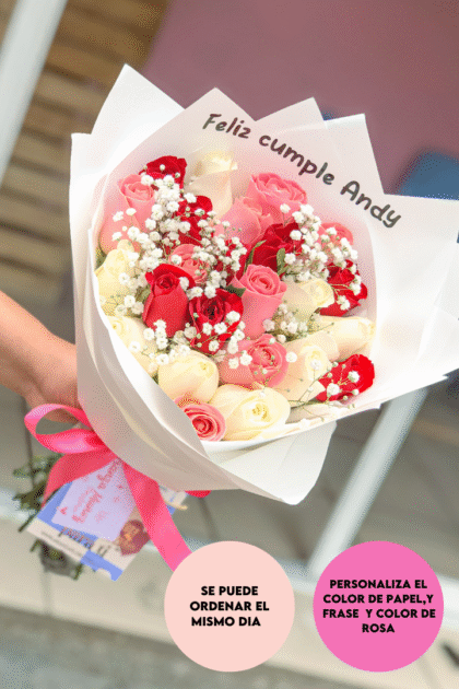 Ramo Suri 24 rosas