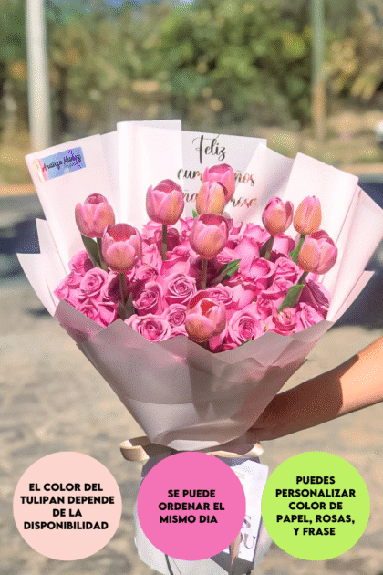 Ramo Darya 50 rosas