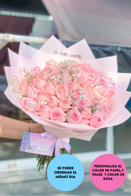 Ramo Suri 50 rosas