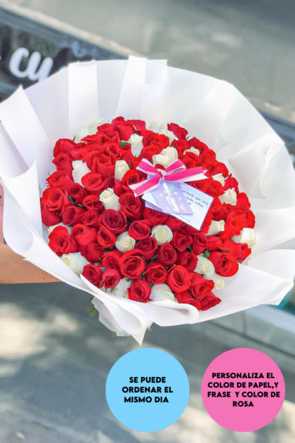 Ramo Ula 100 rosas