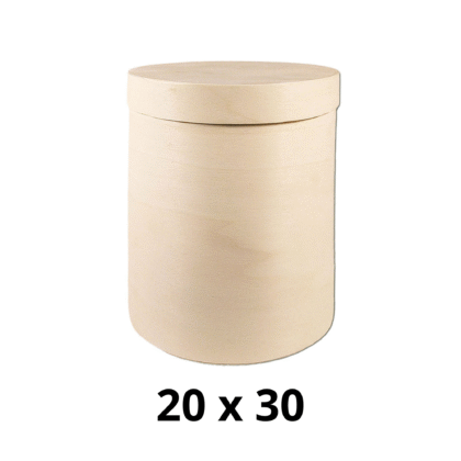 Caja circular grande