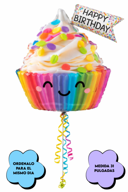 Muffin cumpleaños (Grande)