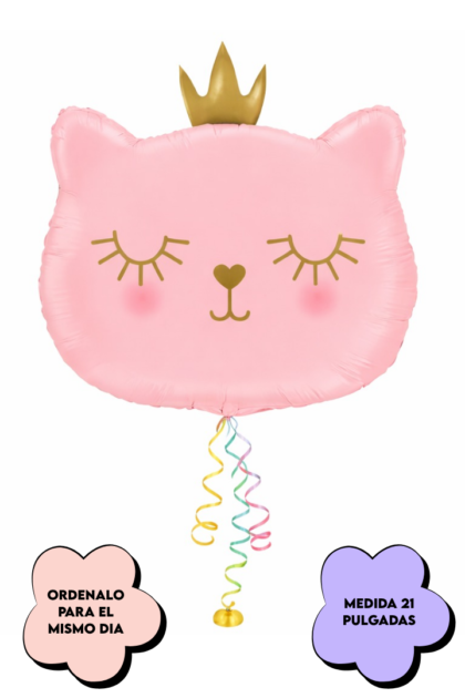 Globo Gatita Rosa
