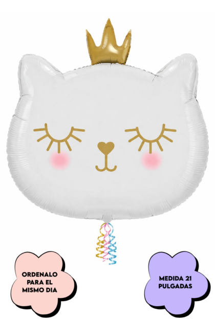 Globo Gatita Blanco