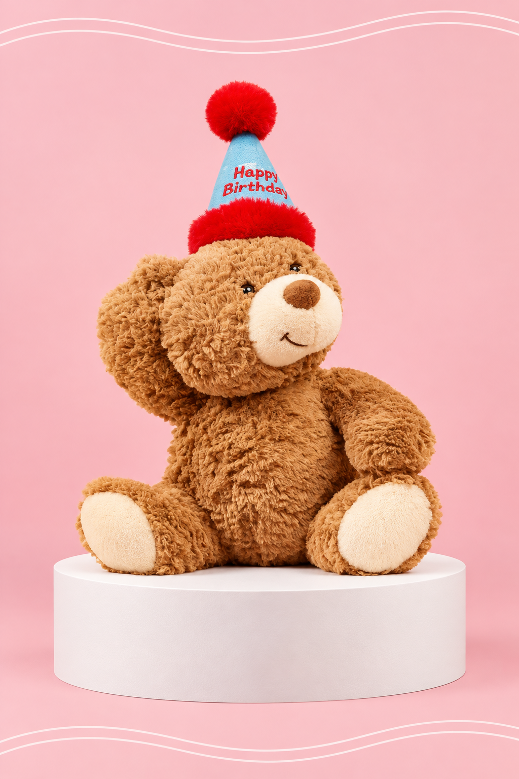 Peluche Happy Birthday